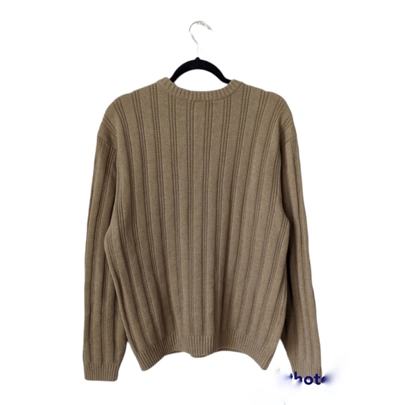 Chaps Vintage Crew Neck Long Sleeve Sweater - Picture 2 of 5